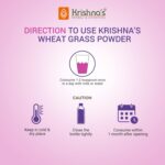 Krishna's Wheatgrass Powder - (100 Gm) For Constipation - Image 5