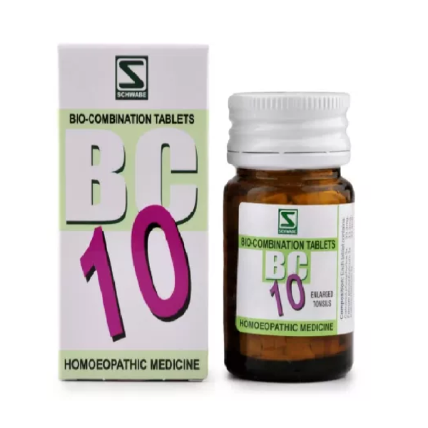 Willmar Schwabe India Bio Combination 10 (20g) For Bad Breath, Throat Pain