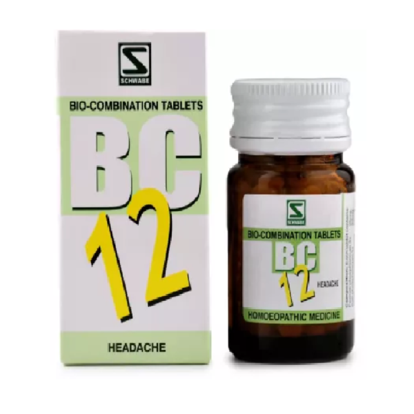 Willmar Schwabe India Bio Combination 12 (20g) For Headache, Migraine