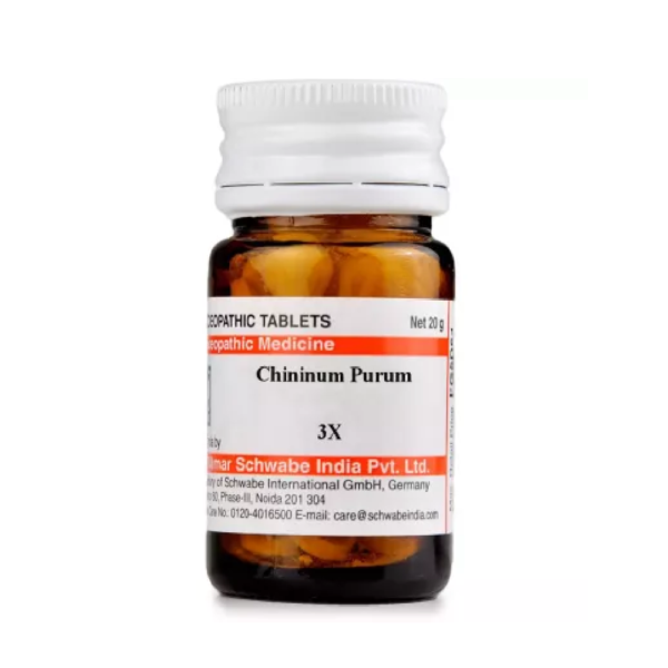 Willmar Schwabe India Chininum Purum (20g) For Indigestion, Acidity