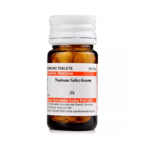 Willmar Schwabe India Natrum Salicylicum (20g) For Swelling, Joint Pain