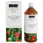 KAPIVA APPLE CIDER VINEGAR + HONEY 500ml for Sore Throat, dandruff, Cholesterol Levels