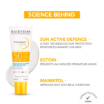 Bioderma Photoderm Creme SPF 50+ Sunscreen Cream (40ml) For Normal To Dry Sensitive Skin - Image 2