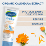 Cetaphil Baby Advance Protection Cream with Organic Calendula (85gm) For Sensitive Baby Skin - Image 3