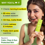 DOT & KEY Skincare Cica Calming Mattifying Sunscreen, SPF 50+ PA++++ (50gm) For Soothes Inflammation - Image 3