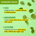 DOT & KEY Skincare Cica Calming Mattifying Sunscreen, SPF 50+ PA++++ (50gm) For Soothes Inflammation - Image 4