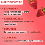 DOT & KEY Skincare Strawberry Dew Sunscreen Stick SPF 50 (20gm) For Blue Light Protection - Image 2