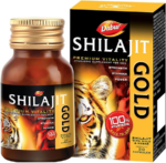 Dabur Shilajit Gold Capsule for Men (20 Capsules) For Immunity, Strength, Stamina & Power