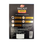 Dabur Shilajit Gold Capsule for Men (20 Capsules) For Immunity, Strength, Stamina & Power - Image 3