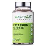 Health Veda Organics Potassium Citrate 800mg (60 Tablets) For Nervous System & Muscles