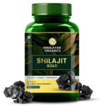 Himalayan Organics Shilajit Gold (60 Veg Capsules) For Boost Strength & Stamina