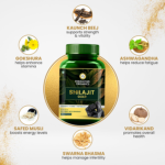 Himalayan Organics Shilajit Gold (60 Veg Capsules) For Boost Strength & Stamina - Image 4