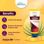 LDD Bioscience UV-Protect Anti-Pollution SPF 50+ Sunscreen Cream (50gm) For Sunburn, Wrinkles - Image 3