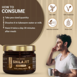 Nirvasa 100% Natural Shilajit Resin Form (20gm) For Reduces Stress Levels - Image 4