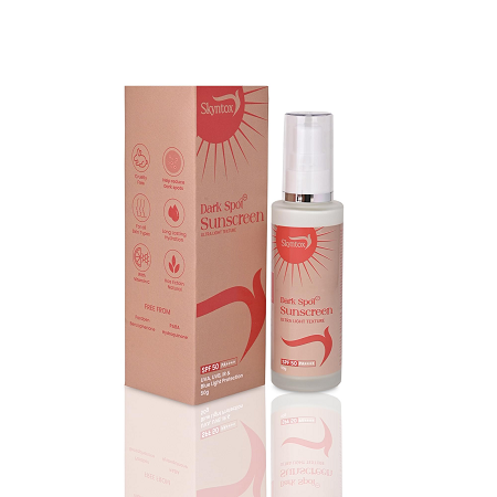 Skyntox Dark spot Sunscreen Cream SPF 50 PA++++ (50gm) For Prevents Tanning