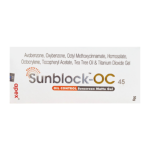 Sunblock-OC 45 Oil Control Sunscreen SPF 45 PA+++ Matte Gel (50gm) For Reduces Pigmentation - Image 3