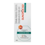Suncros 50 Aqua Sunscreen SPF 50 For Sensitive Skin Non-Greasy Lotion (60ml)