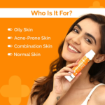 The Derma Co Hyaluronic Sunscreen Aqua Ultra Light Gel (50gm) With Spf 50 Pa++++ For Broad Spectrum, UV A, UV B & Blue Light Protection For Oily Skin(Dermaco) - Image 2