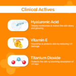 The Derma Co Hyaluronic Sunscreen Aqua Ultra Light Gel (50gm) With Spf 50 Pa++++ For Broad Spectrum, UV A, UV B & Blue Light Protection For Oily Skin(Dermaco) - Image 4