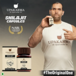 Upakarma Ayurveda Shilajit 300mg (90 Veg Capsules) For Rejuvenating Body, Weakness - Image 2