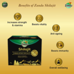 Zandu Pure Himalayan Shilajit Resin (20gm) For Strength, Stamina & Vitality - Image 2
