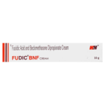 Fudic Bnf Cream (10gm) For Skin Infections, Folliculitis, Eczema