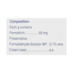 Permite 5% Cream (60gm) For Scabies, Pediculosis, Crab louse infections - Image 3