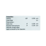 Tretin 0.05% Cream (30gm) For Manage Acne, Wrinkles, Skin Spots - Image 3