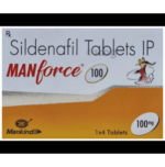 Manforce 100mg (4 Tablet) For Erectile Dysfunction, Delay