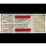 Suhagra 100 (4 Tablets) For Erectile Dysfunction, Delay - Image 3