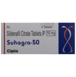 Suhagra 50 (4 Tablets) For Erectile Dysfunction, Stamina - Image 2