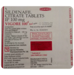 Vigore 100 Red (4 Tablets) For Delay, Stamina, Erectile Dysfunction - Image 3